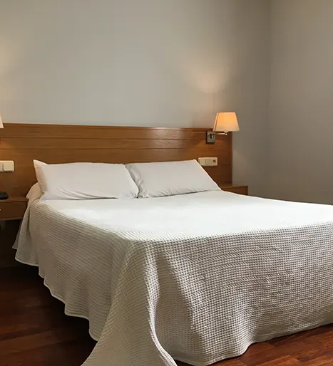 Habitación doble del Hotel Arteixo